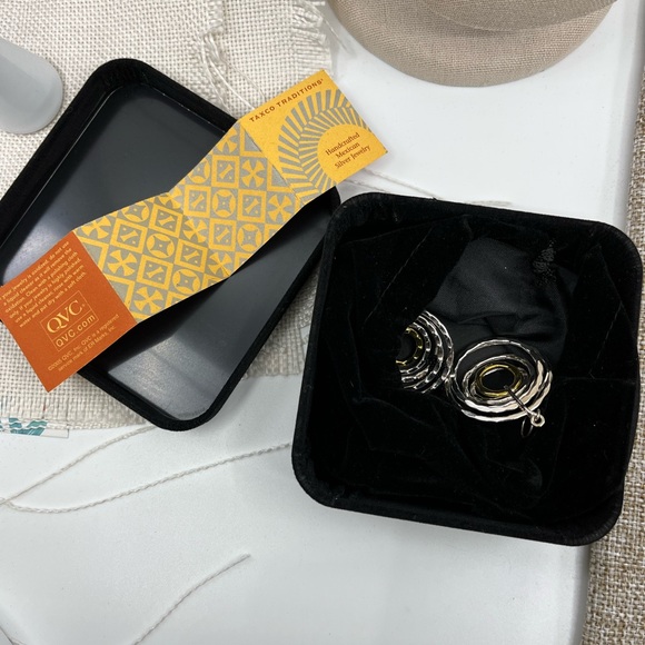 Vintage Mexico Sterling Silver Earrings from QVC - Picture 3 of 17